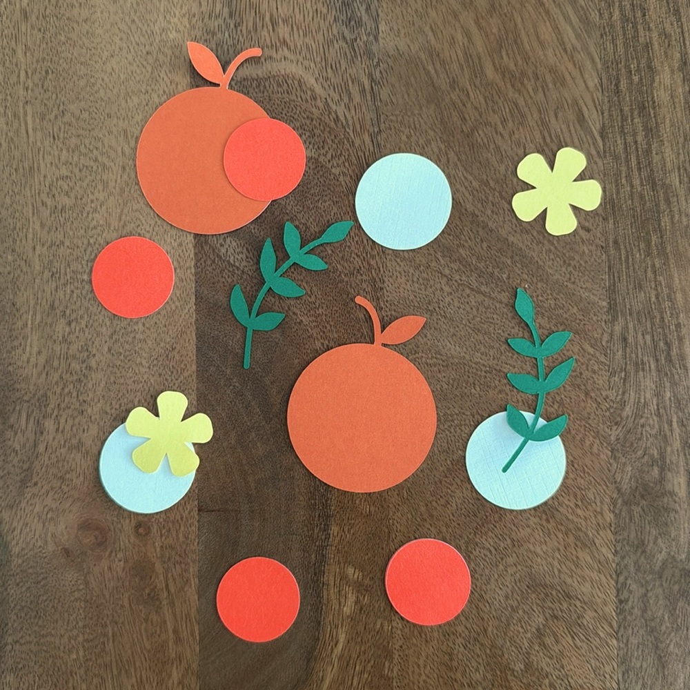 A Little Cutie is On the Way Paper Confetti